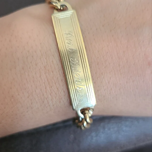 Splidel Usa Gold stainless steel Bracelet. - Picture 2 of 6